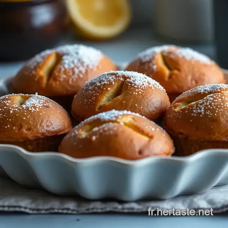 Madeleines Moelleuses Sans Oeuf presentation