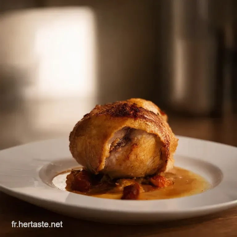 Magret De Canard &Agrave; La Po&ecirc;le Sauce Au Miel Et Balsamique presentation