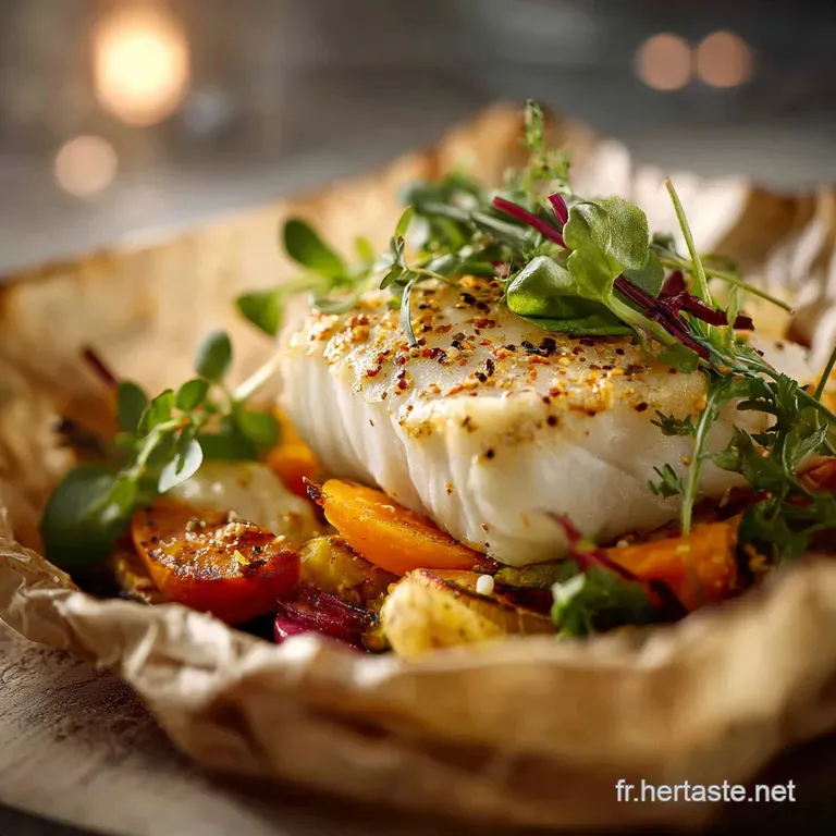 Menus L&eacute;gers Papillotes de Cabillaud &agrave; la Proven&ccedil;ale Le Secret dun Repas Sain