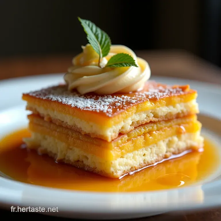 Millionnaire Minute Un D&eacute;lice &agrave; Trois Couches en Un Tour de Main