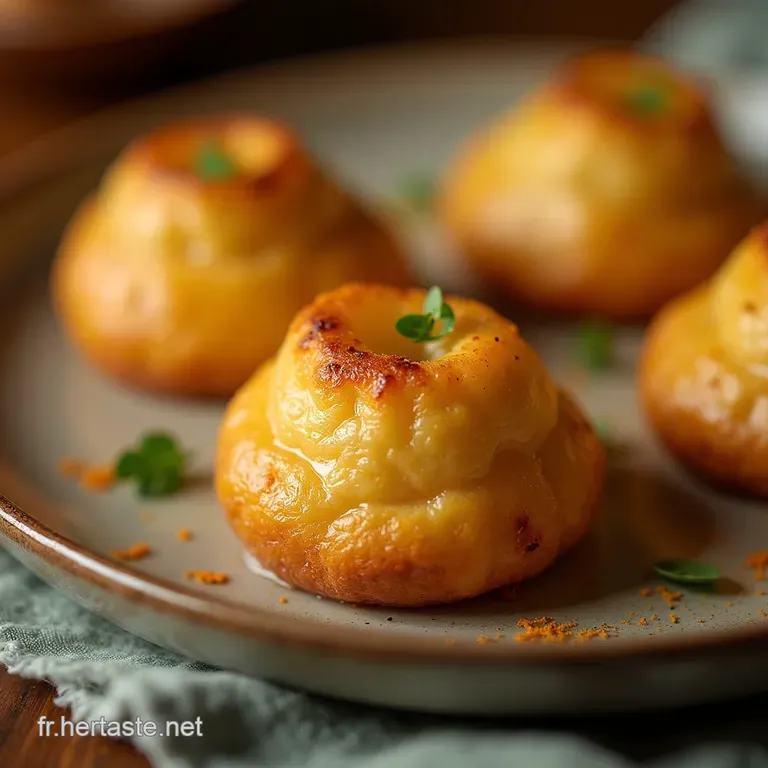 Minibouch&eacute;es Croustillantes Goyavecoco Le Soleil Dans Lassiette presentation