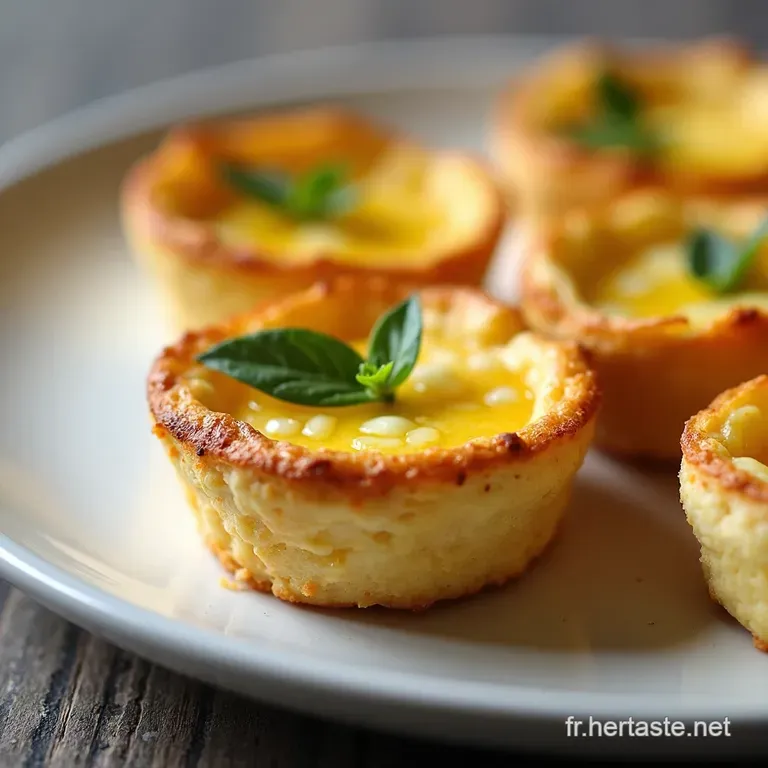 Mini Quiches au Ch&egrave;vre et Miel Ap&eacute;ro Gourmand