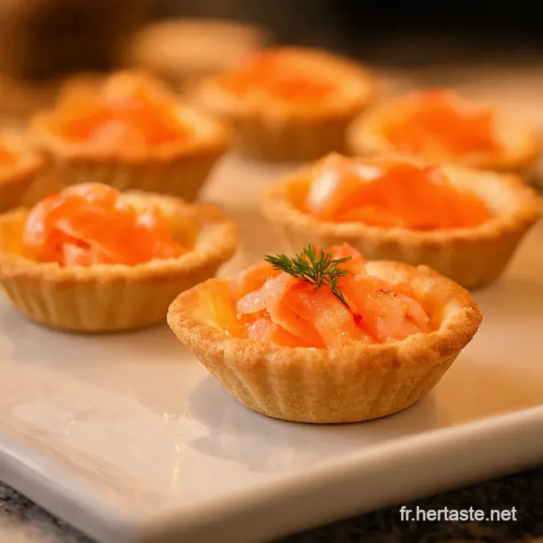Mini Tartelettes Surimi Fromage Frais Et Ciboulette presentation