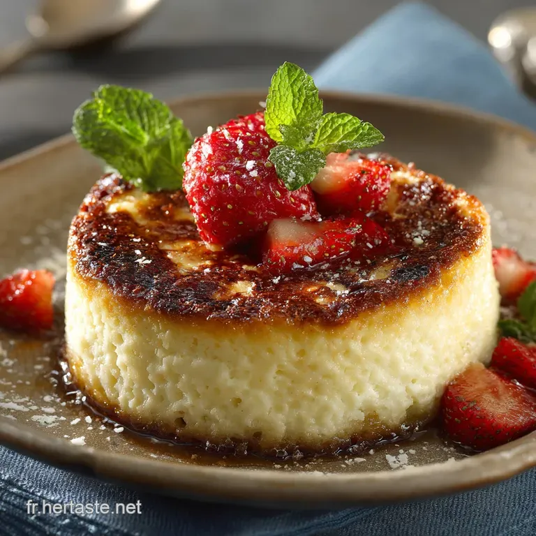 MiniCake L&eacute;ger au Fromage Blanc Le Ptit Nuage Cr&eacute;meux au Zeste de Citron