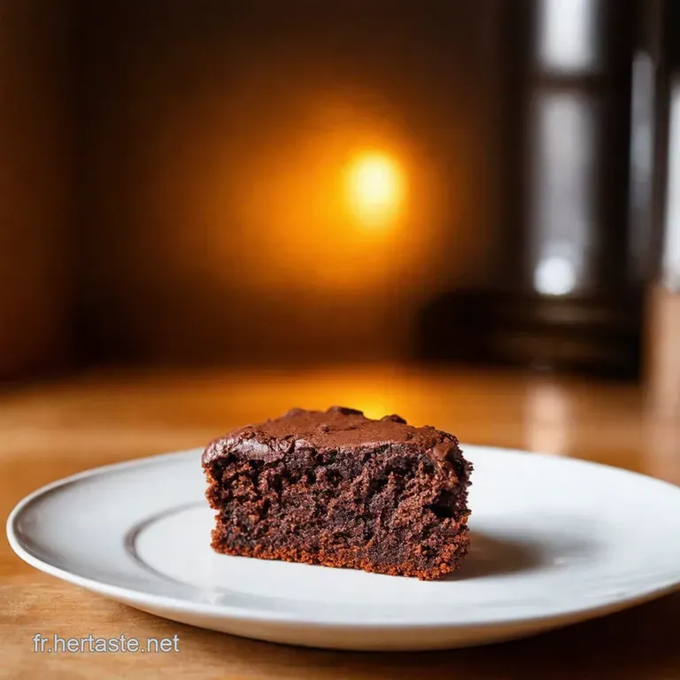 Moelleux Magiques Au Chocolat Et Courgette presentation