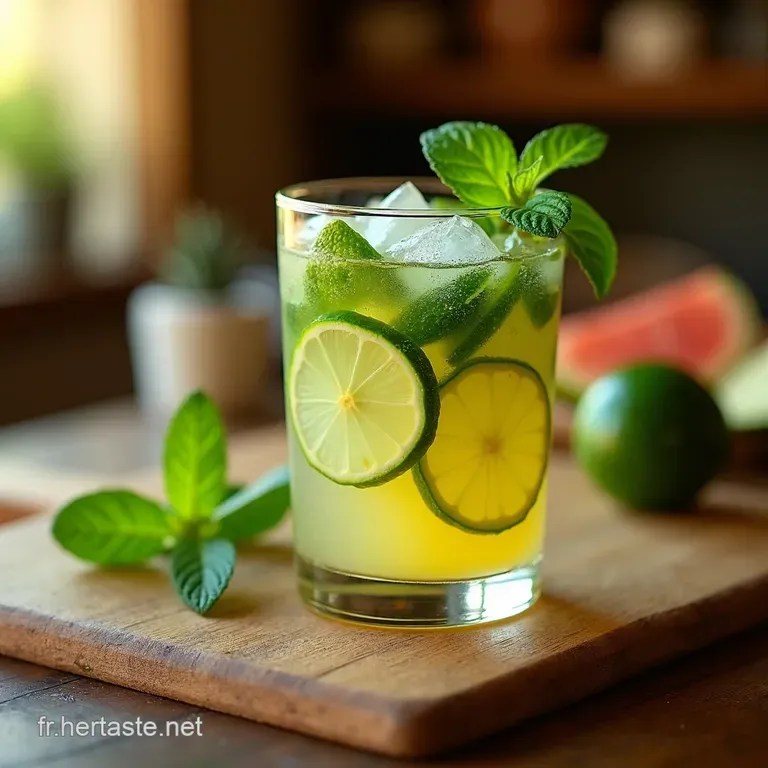 Le Mojito Authentique Le Secret Dun &Eacute;quilibre Parfait Fra&icirc;cheur Garantie presentation