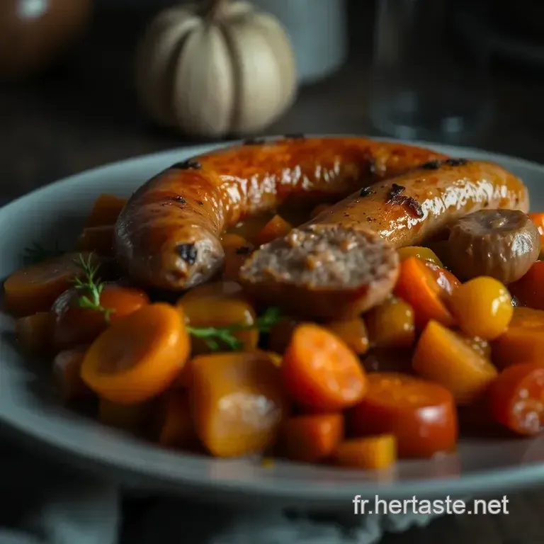 Morteau Saucisse Aux Saveurs Franche-Comtoises presentation