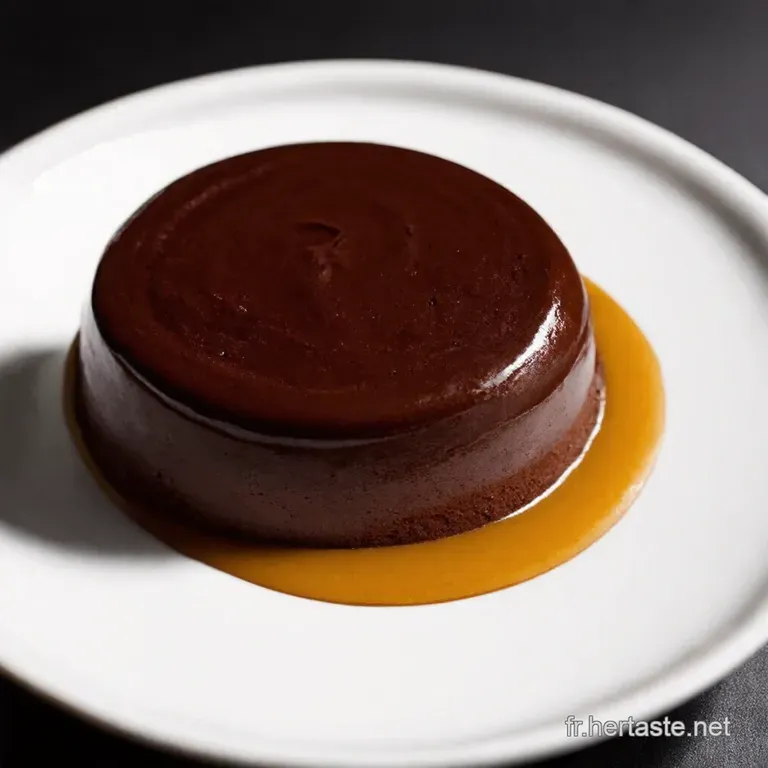 Mousse au Chocolat Intense et Caramel Beurre Sal&eacute;