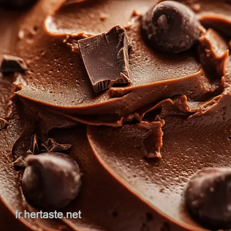 Mousse L&eacute;g&egrave;re Au Chocolat: Un Nuage De D&eacute;lice presentation
