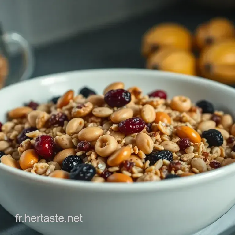 Muesli Maison : Recette Facile et Savoureuse