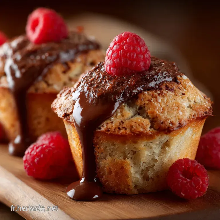 Muffin fourr&eacute; &agrave; la p&acirc;te &agrave; tartiner le secret du c&oelig;ur coulant et moelleux