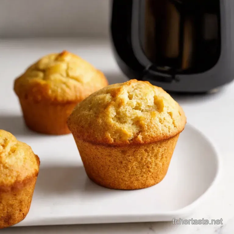 Muffins &Agrave; La Banane Express La French Touch Airfryer presentation