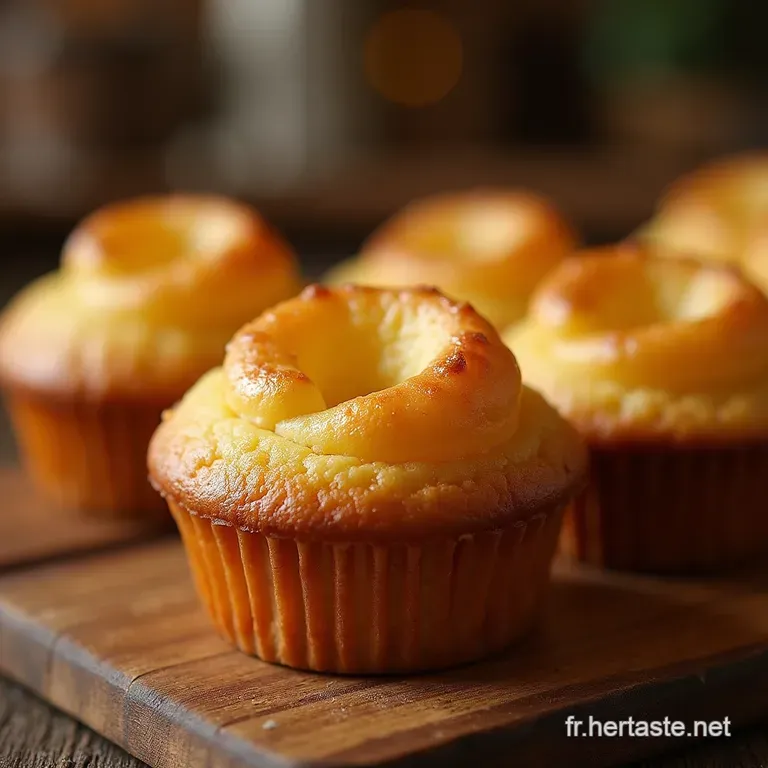 Les Petits C&oelig;urs Moelleux &Agrave; La Vanille Bourbon La Recette Inratable presentation