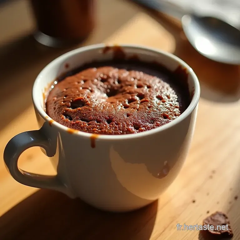 Mug Cake Nutella Magique Le Dessert En 2 Minutes presentation