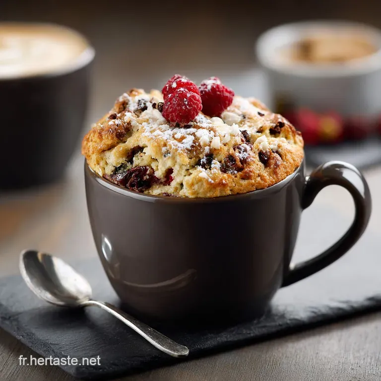 Mug Cookie L&eacute;ger : La douceur au micro-ondes en moins de 5 minutes