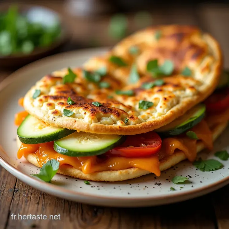 Naan au Fromage Express Le FastFood Indien Fait Maison