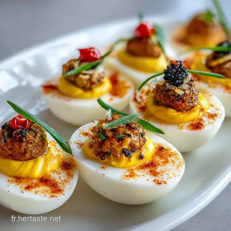 Oeuf de Caille Ap&eacute;ritif Cr&eacute;meux