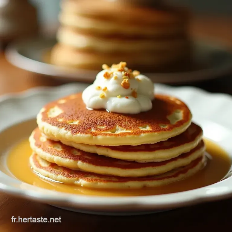 Pancakes Au Yaourt Ultral&eacute;gers presentation