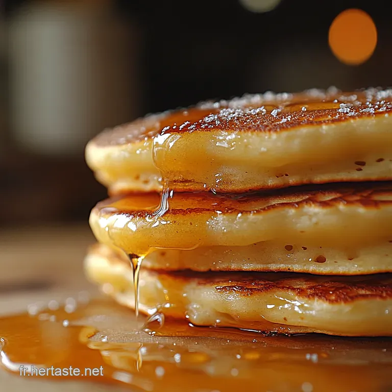 Pancakes Ig Bas Un D&eacute;lice L&eacute;ger Gourmand presentation