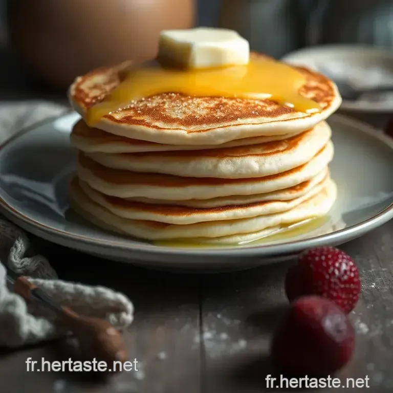 Pancakes Parfaits &Agrave; La Fran&ccedil;aise : Une Douceur Matinale presentation