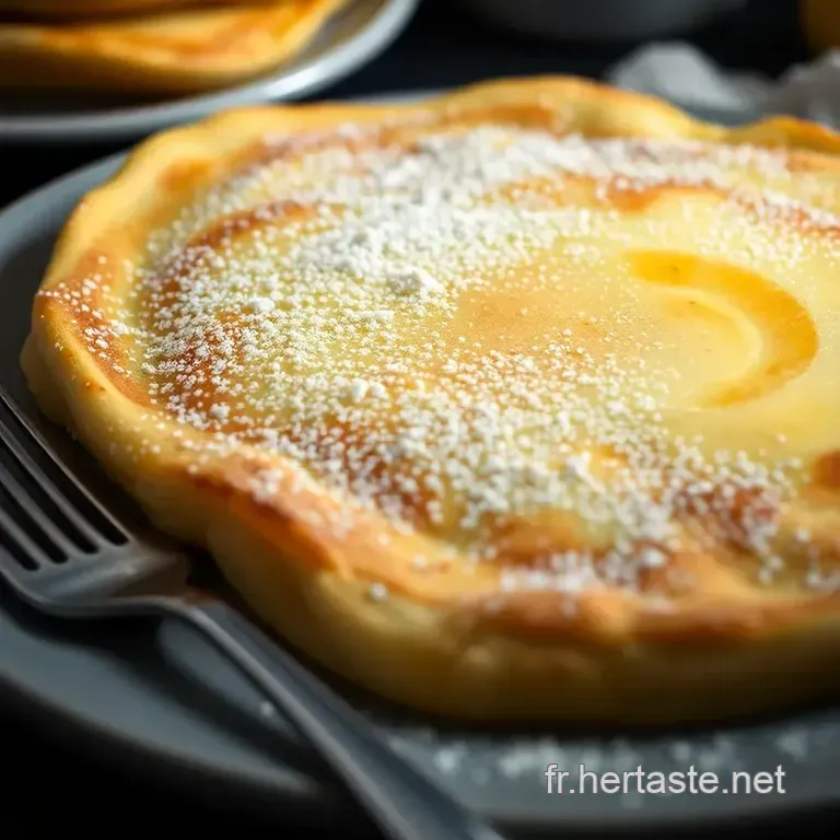Pancakes Prot&eacute;in&eacute;s &Agrave; La Fran&ccedil;aise presentation
