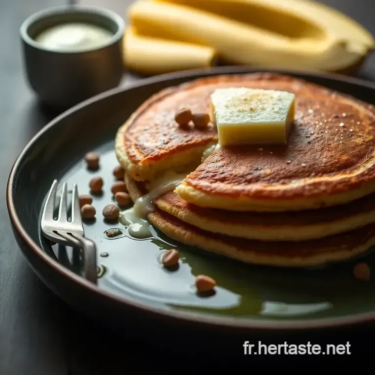 Pancakes Prot&eacute;in&eacute;s Aux Myrtilles presentation