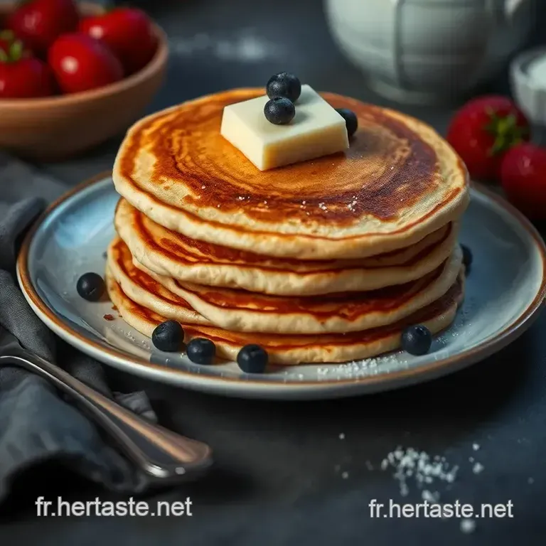 Pancakes Prot&eacute;in&eacute;s Belle &Eacute;nergie presentation