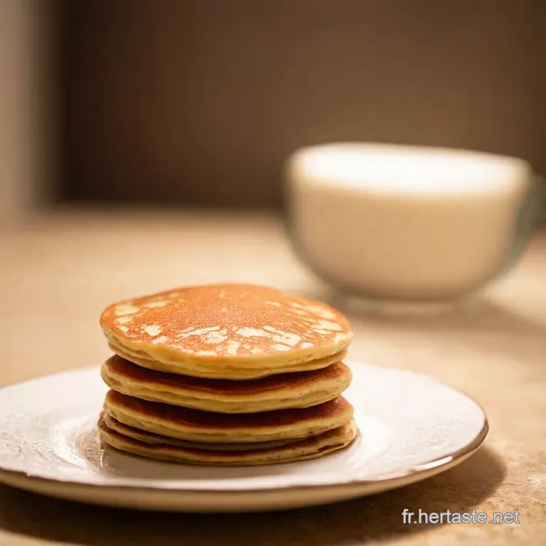 Pancakes Ultrafondants Au Nutella presentation