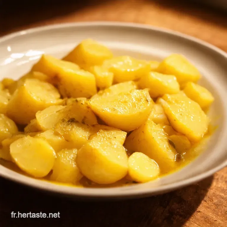 Patates &Eacute;cras&eacute;es &Agrave; Lhuile Dolive Ail Et Persil presentation