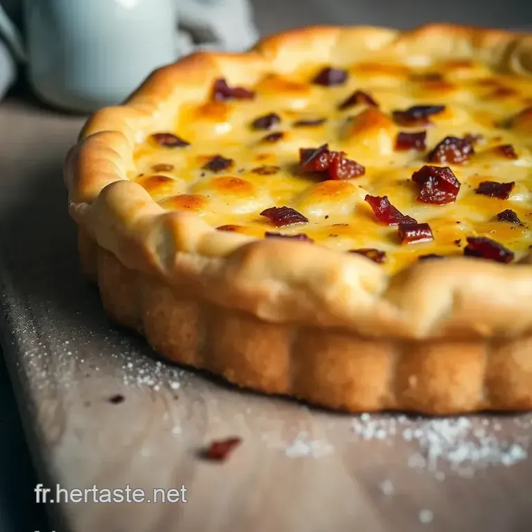 P&acirc;t&eacute; En Cro&ucirc;te Alsacien: Flammekueche Reimagined presentation