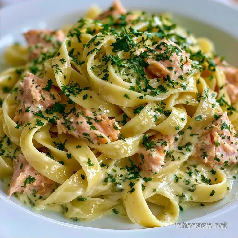 P&acirc;tes au Saumon Onctueuses