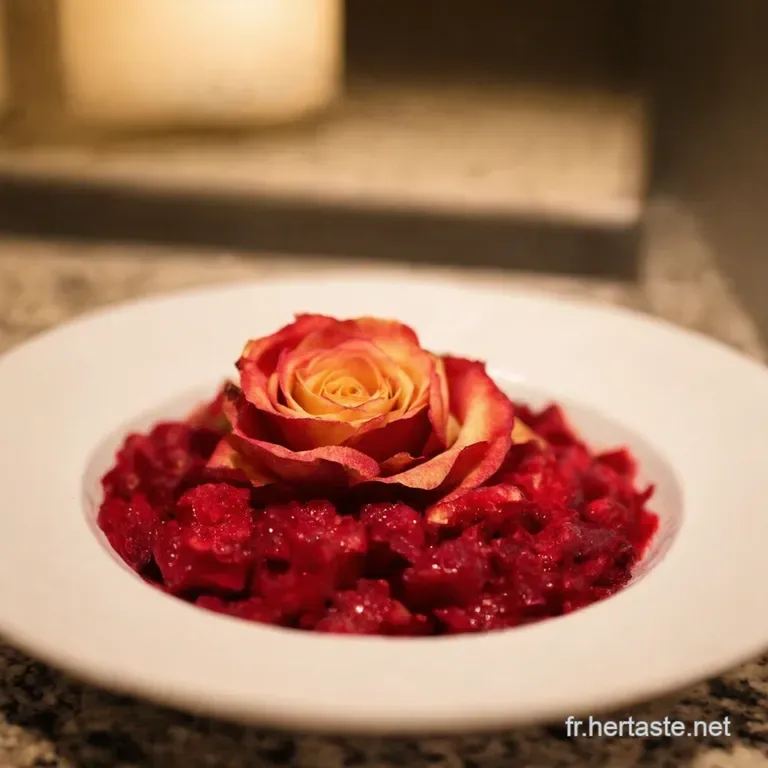 P&acirc;tes Roses &Agrave; La Betterave Et Ricotta presentation
