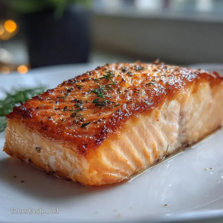 Pav&eacute; de Saumon: Peau Craquante et Chair Fondante