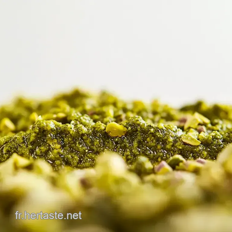Pesto Pistache: L &Eacute;l&eacute;gance Croquante