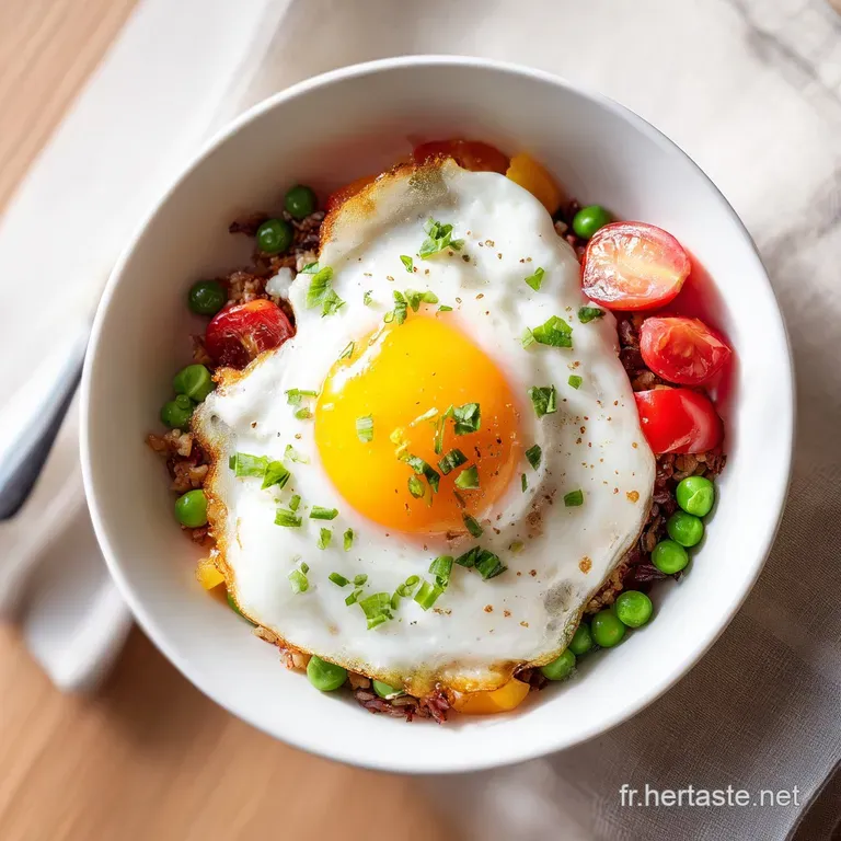 Petit D&eacute;jeuner Prot&eacute;in&eacute; aux &OElig;ufs Velout&eacute;