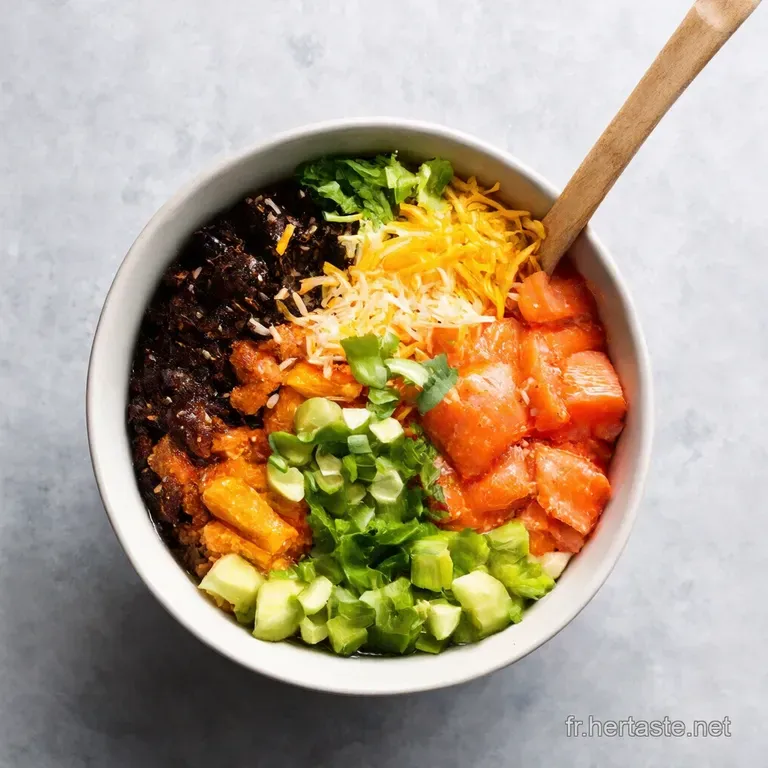 Poke Bowl Hawa&iuml;en Comme &agrave; la Maison