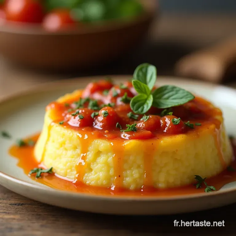 La Polenta Parfaite Cr&eacute;meuse &Agrave; Souhait Inspir&eacute;e De La Nonna presentation