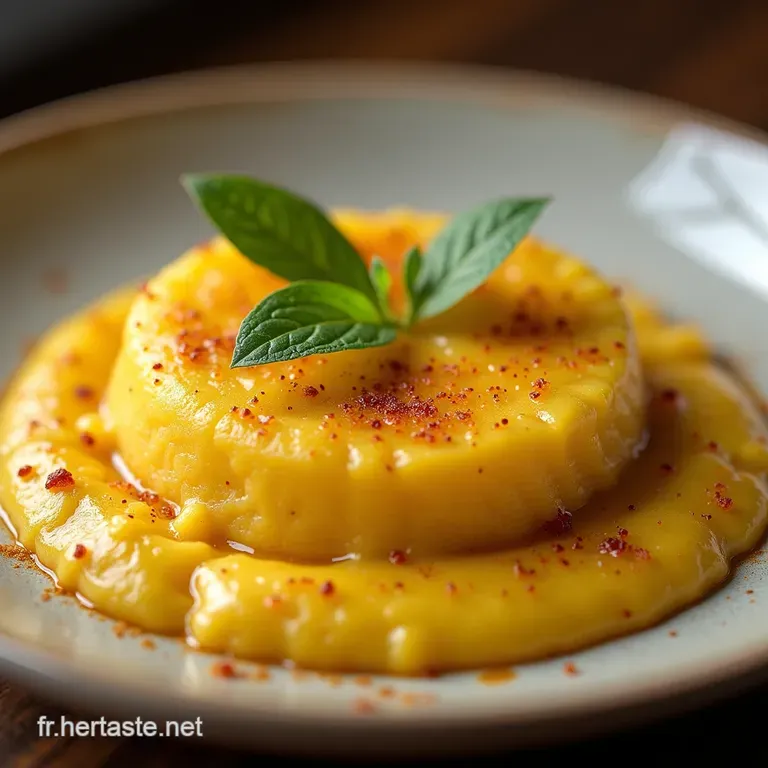 Polenta Cr&eacute;meuse &agrave; lItalienne Le Velours dans lAssiette