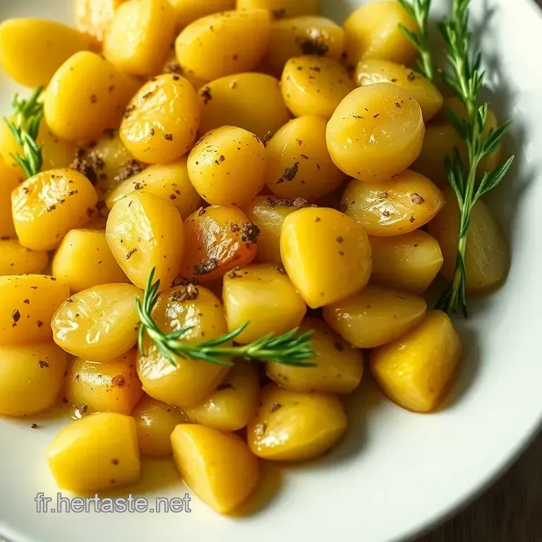Pommes De Terre Ail&eacute;es &Agrave; La Proven&ccedil;ale presentation