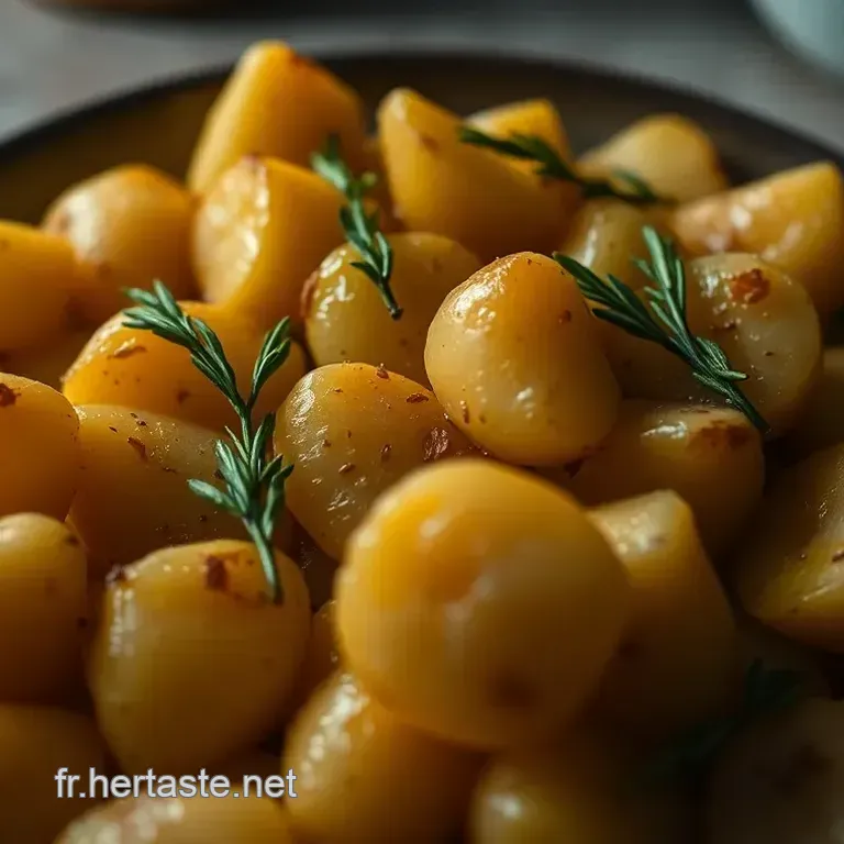 Pommes de Terre Ail&eacute;es &agrave; la Proven&ccedil;ale
