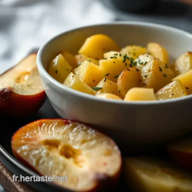 Pommes De Terre Express Au Micro-Ondes presentation