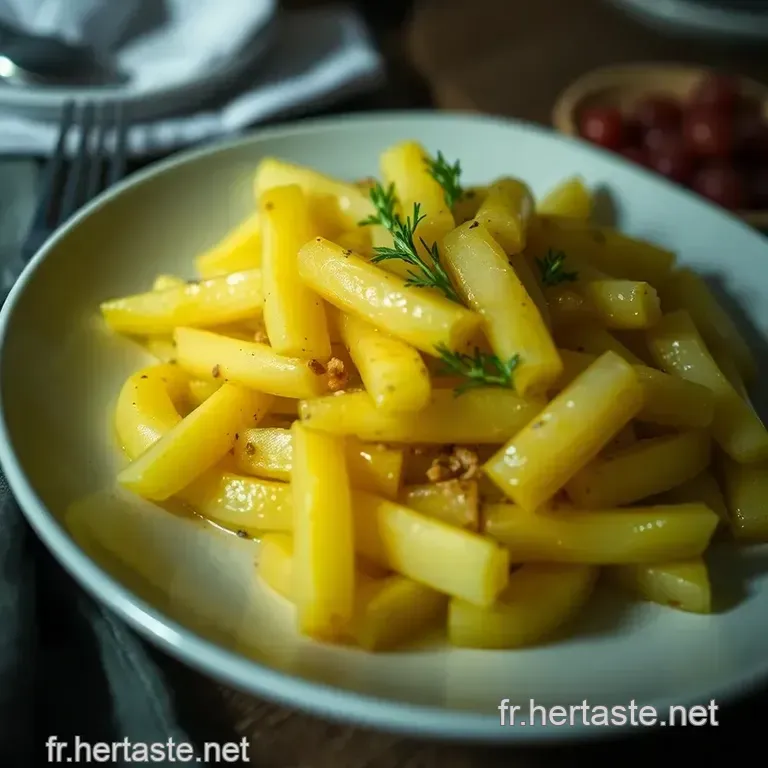 Pommes De Terre Rapides Au Micro-Ondes presentation