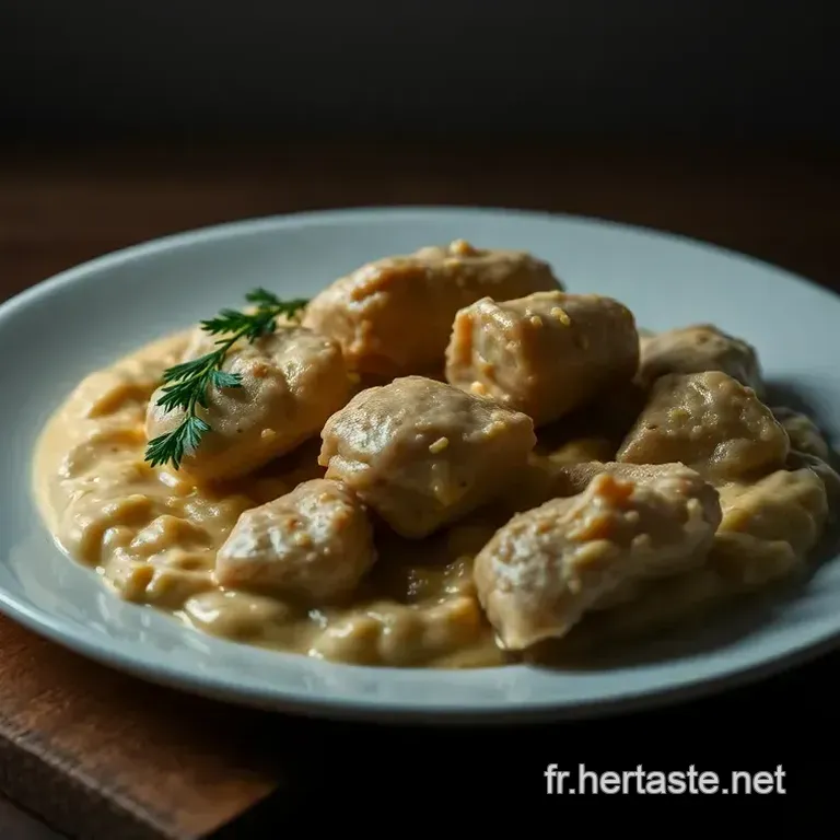 Poulet au Beurre de Cacahu&egrave;te Savoureux