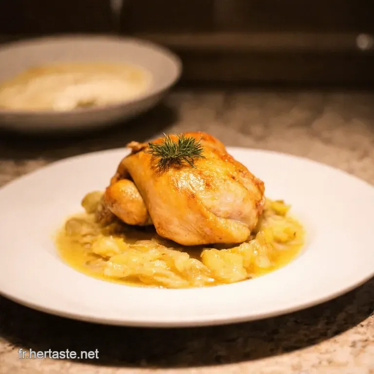 Poulet Au Citron Facile La Recette Ensoleill&eacute;e presentation