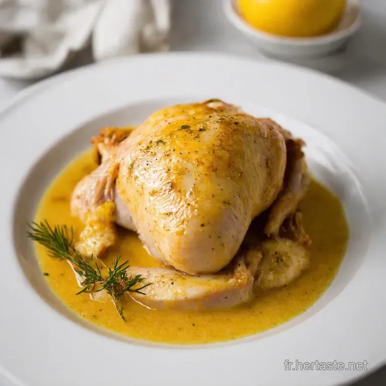 Poulet au Citron Facile Un Air de Sancerre Chez Vous