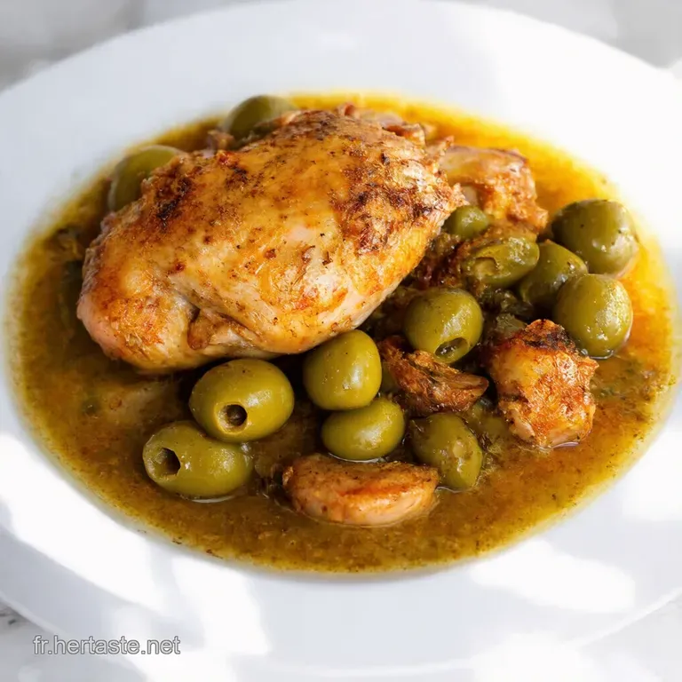 Poulet aux Olives Express Go&ucirc;t de la Tradition