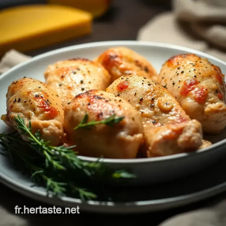 Poulet Boursin: the Easiest Elegant Dinner presentation