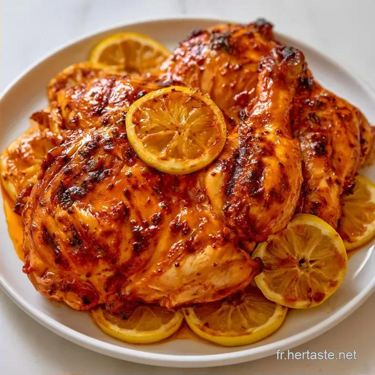 Poulet Citron Paprika au Paprika Fum&eacute;