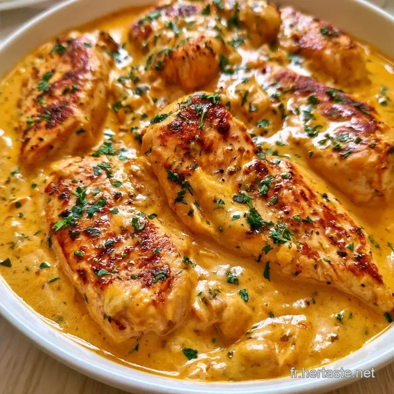 Poulet Cr&egrave;me Curry: Sauce Onctueuse