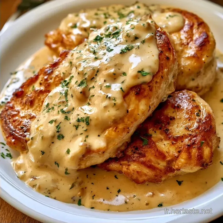 Poulet &agrave; la Cr&egrave;me de Gruy&egrave;re au Beurre Doux